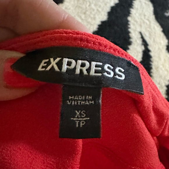 Express strapless orange dress! - Picture 3 of 5